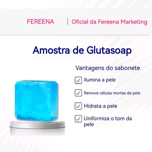 Fereena GlutaSoap – Sabonete Iluminador com Glutationa e Niacinamida