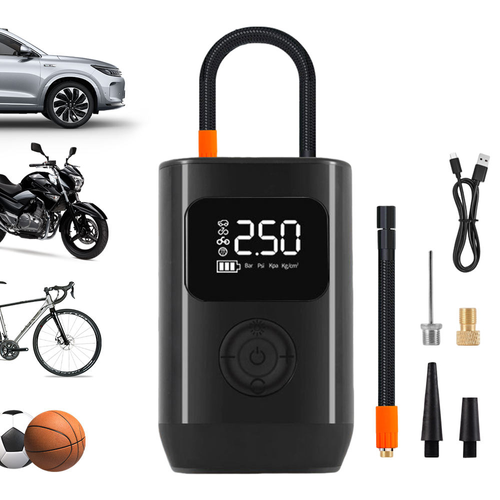 Factory Price 150 psi Portable Air Compressor, Multifunctional Inflator, Wireless Car Air Pump, Automotive Air Pump, Electric Tire Inflator for Cars, High-Pressure Tire Inflator, Inflator Pro