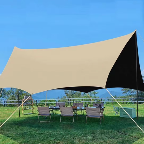 Portable, lightweight, waterproof, UV-resistant camping awning perfect for outdoor adventures