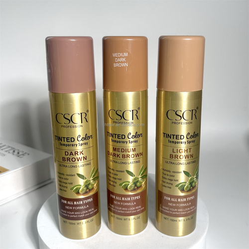 CSCR Olive Quick-Dry Lace Tinted Spray Wig Knot Treatment, Quick-Dry Wig Mesh Concealer, Lace Tinted Mousse, Lace Front Cap