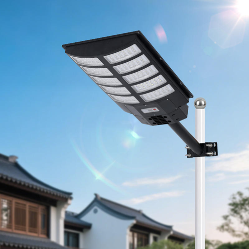 New Ultra-Bright, Large-Size LED Solar Street Light with Remote Control, Outdoor Waterproof