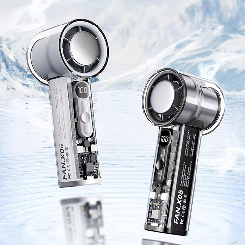 Professional cooling handheld fan with high-speed cooling function ideal for hiking, sports, and outdoor activities