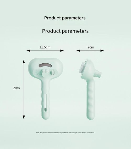 Groom your pet at home! This electric spray massage comb is convenient and saves you money.