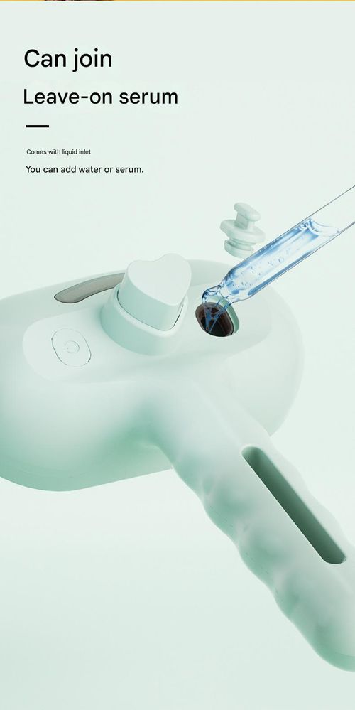 Groom your pet at home! This electric spray massage comb is convenient and saves you money.