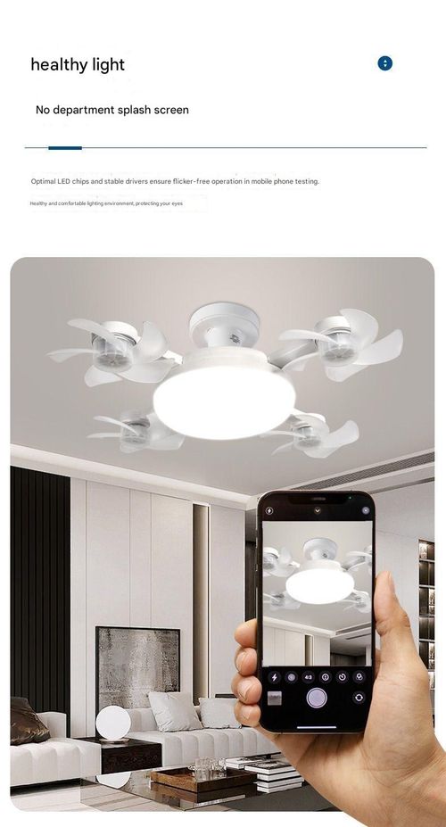 Absolutely stunning! This 4-head drone fan light instantly elevates the sophistication of your living room.
