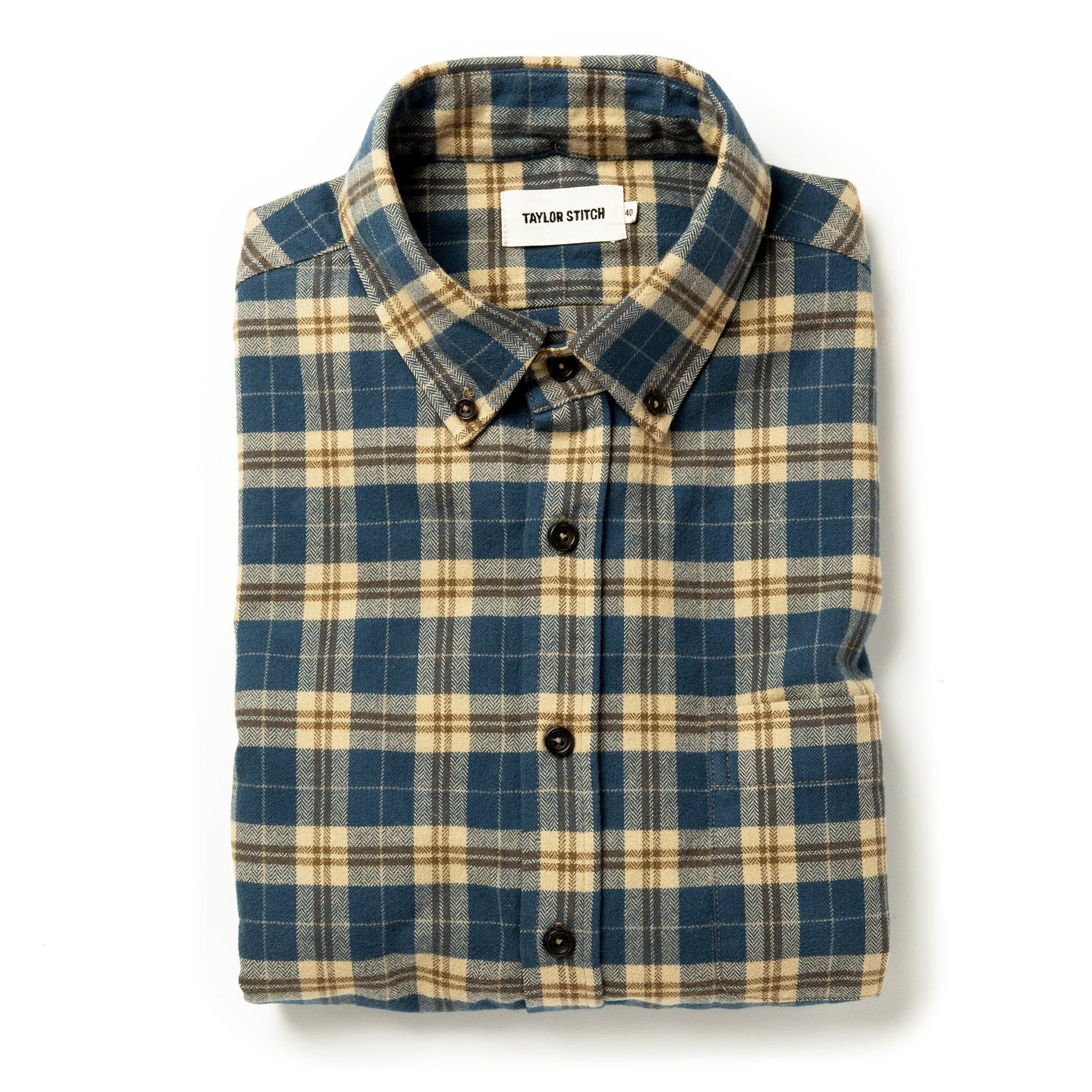 Aeuvo Jack in Brushed Navy Plaid