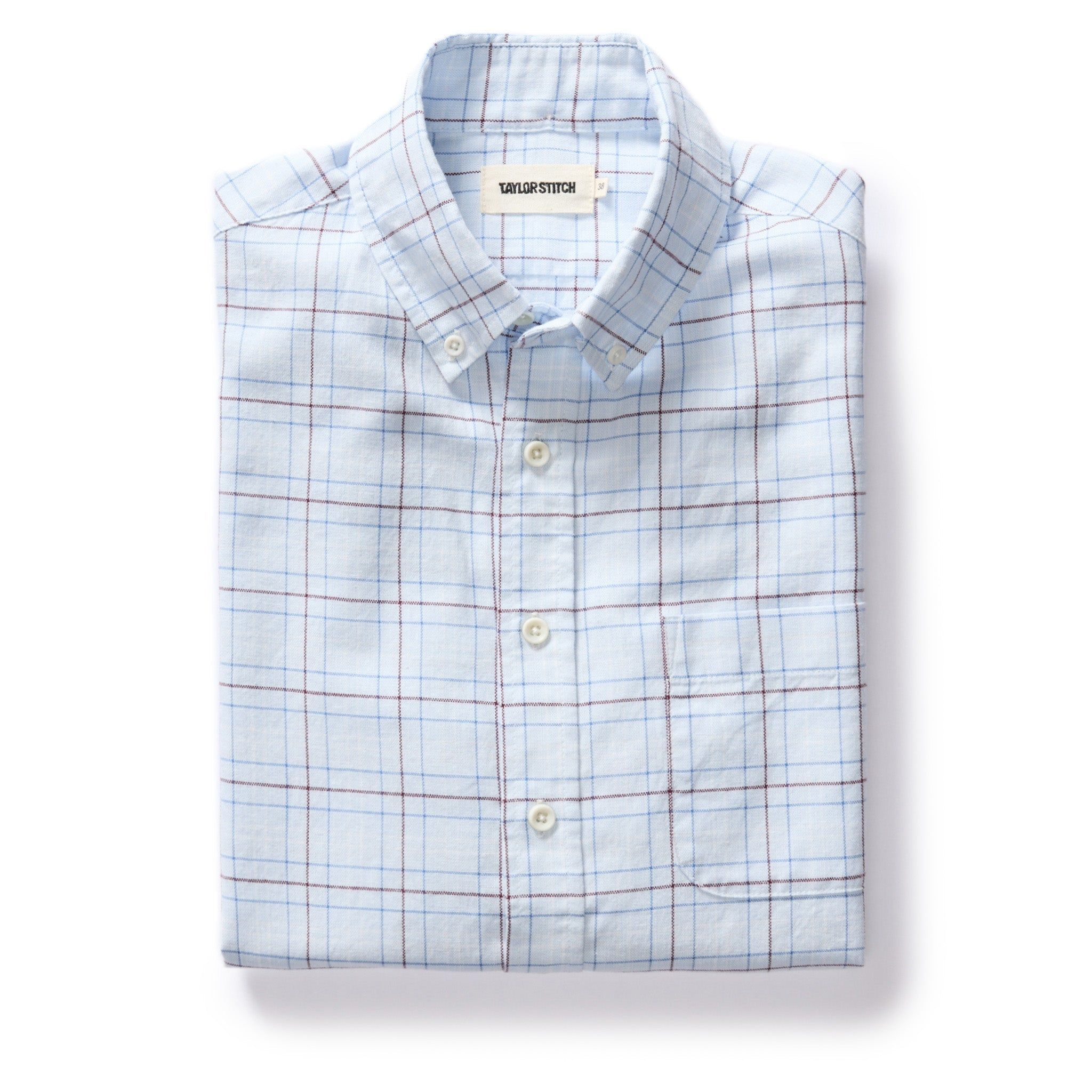 Aeuvo Jack in Blue Fade Plaid