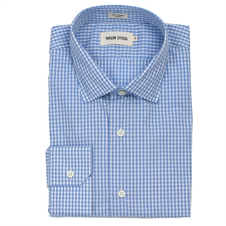 Aeuvo Hyde in Sky Blue Mini Gingham