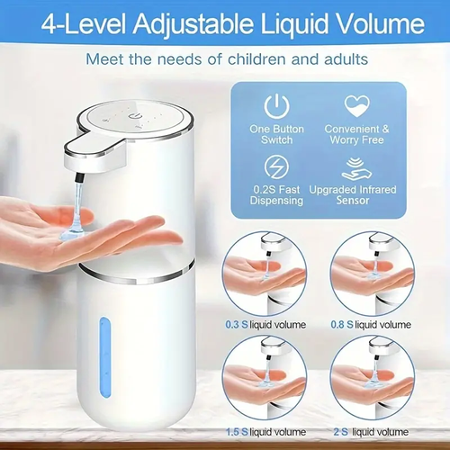 💦👋Touchless Hand Sanitizer+Shampoo+Shower Gel Dispenser