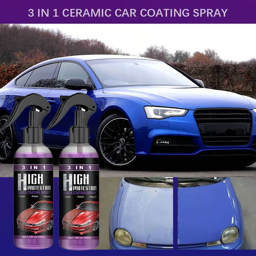 ✨🚗3 in 1 High Protection Quick Car Coating Spray （110ml)