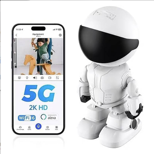 🤖Your New Home Guardian🎥👍Wireless Indoor Motion Detection Robot Camera with 64G SD cad