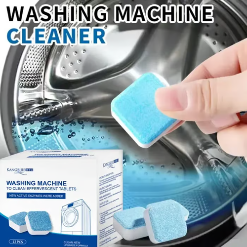 🔥🍃Washing Machine Cleaner Descaler 12 Pack - Deep Cleaning Tablets