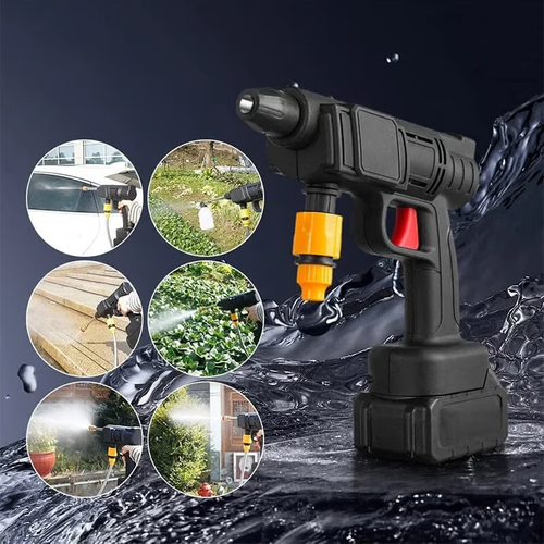 Cordless Portable High Pressure Spray Water Gun（Without Nozzle Fittings）