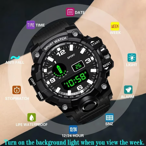 🔥⌚Multifunctional outdoor sports watch