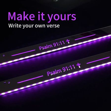 Personalization Luxury Car-Grade Illuminated Thresholds｜Smart Sensor + Super Battery