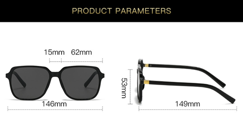 Creative & Personalized Square Sunglasses - Trendy Street Style, Oversized Frame, Alloy Material, Luxury Minimalist, Fashionable & Versatile UV Protection Shades