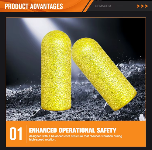 1.30mm Cylindrical Round Edge Grinding Head - Angle Grinder Tool for Quartz Stone Tile Countertop Backsplash Trimming