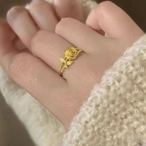 Women's Personalized New Gilded Adjustable Chanel-Style Minimalist Jewelry - Alloy, Light Luxury, Fashionable & Versatile