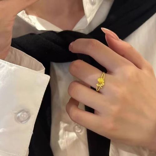 Women's Personalized New Gilded Adjustable Chanel-Style Minimalist Jewelry - Alloy, Light Luxury, Fashionable & Versatile