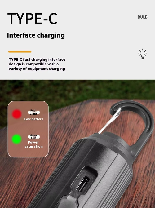 New Arrival Solar Camping Lantern | Retro LED Filament Tent Light | Solar-Rechargeable Emergency Bulb