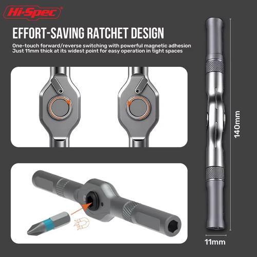 1.24-in-1 Multi-Use Ratchet Screwdriver Set High Durability Household Hand Tool Kit for Daily Repair