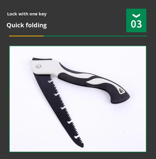 210mm Manganese Steel Folding Hand Saw | Rust-Resistant Jam-Free Saw for Household, Gardening, Camping & Logging | Pruning Cutting Tree Trimming Tool