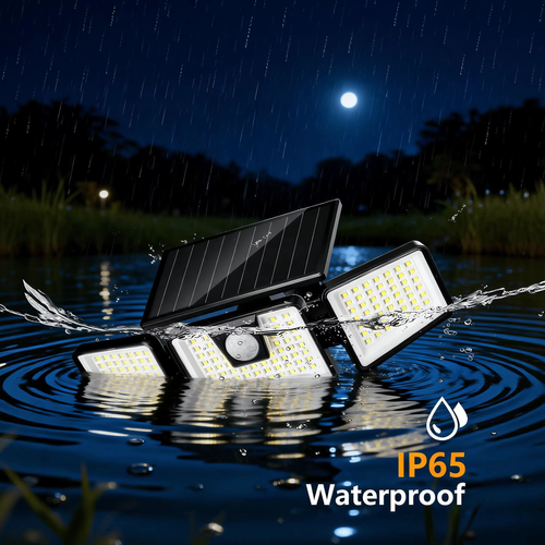 Ultra-Bright PIR Solar Security Wall Light | Front Porch Motion Sensor for Outdoor Garden & Villa - Energy-Efficient & Waterproof