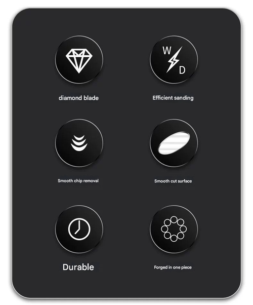New Arrival Brazed Step Drill Bit Multi Function Diamond Chamfering and Edge Trimming Tool for Tile Stone Drilling Angle Grinder Compatible