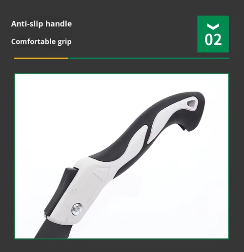 210mm Manganese Steel Folding Hand Saw | Rust-Resistant Jam-Free Saw for Household, Gardening, Camping & Logging | Pruning Cutting Tree Trimming Tool