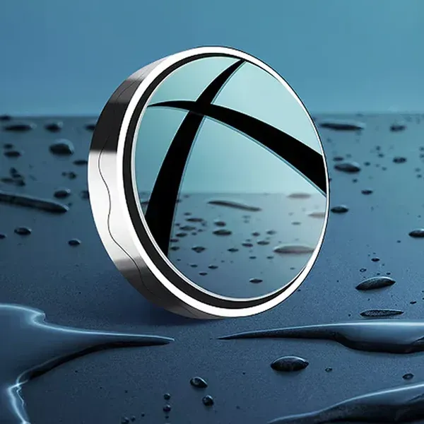 360° Adjustable HD Blind Spot Mirror, Suction‑Cup Convex Rear‑View Auxiliary Mirror for Car Reversing, 2 Pcs Pair
