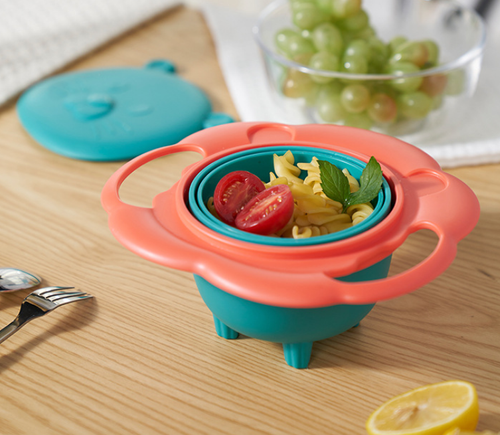 Lion Shape 360° Rotating Gyro Bowl