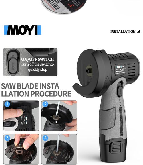 12V Voltage Mini Angle Grinder