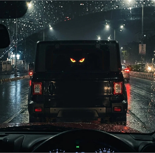 Devil Eye Car Solar LED Light
