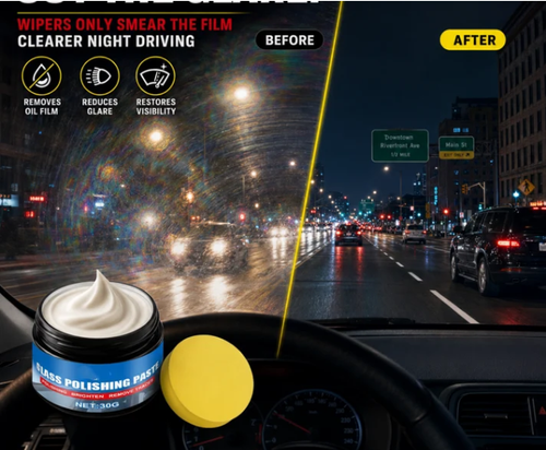 Car Glass Oil Film Remover Paste