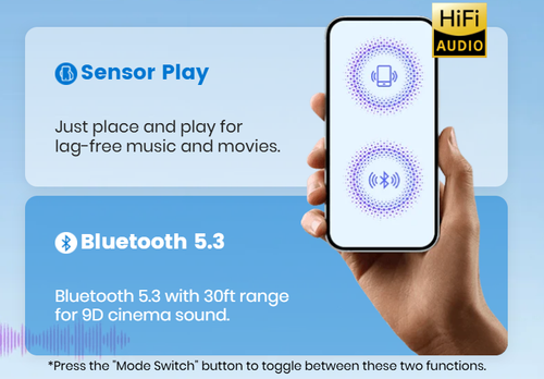 5-in-1 Instant Sync Speaker Stand