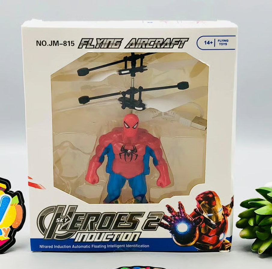 Hero-Themed Hand Sensor Flying Aircraft