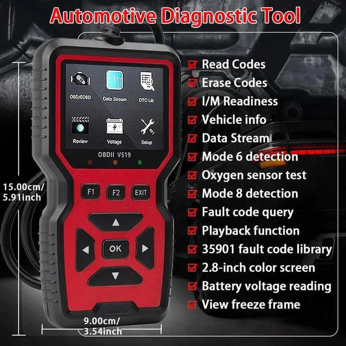 OBD2 Scanner Car Engine Diagnostic Tool