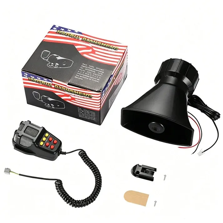 12V seven-tone car alarm horn