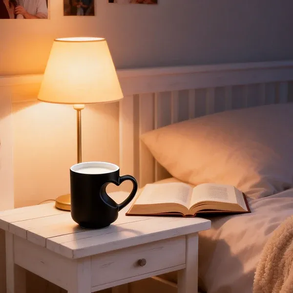 color Changing Heart Handle Ceramic Mug