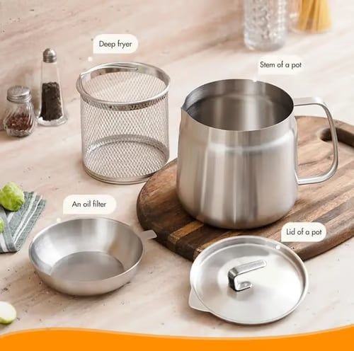 304 Stainless Steel Oil Can