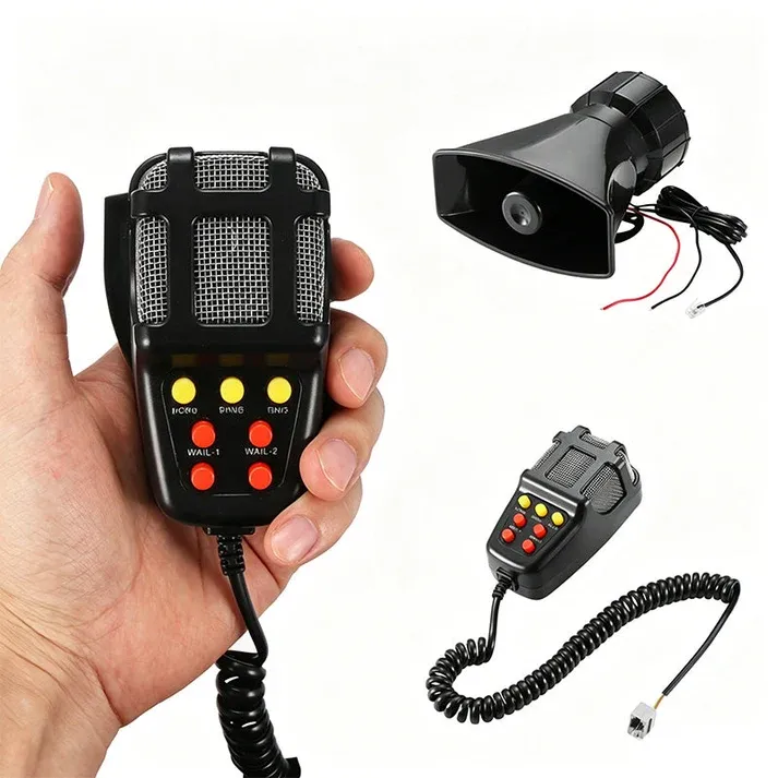 12V seven-tone car alarm horn