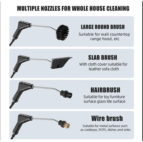 All-in-one Pressurized Steam Cleaner