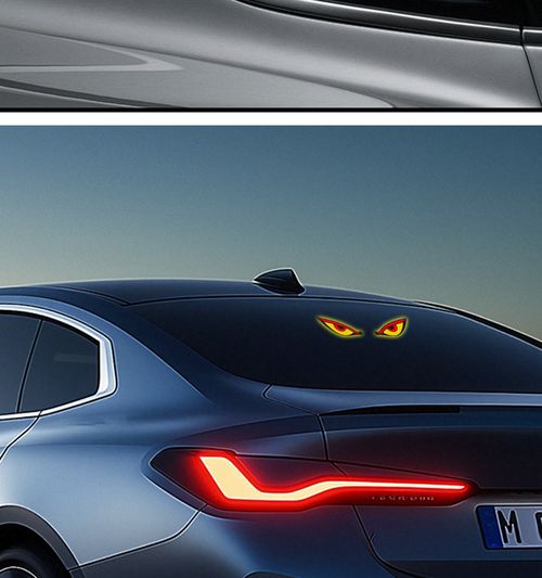 Devil Eye Car Solar LED Light