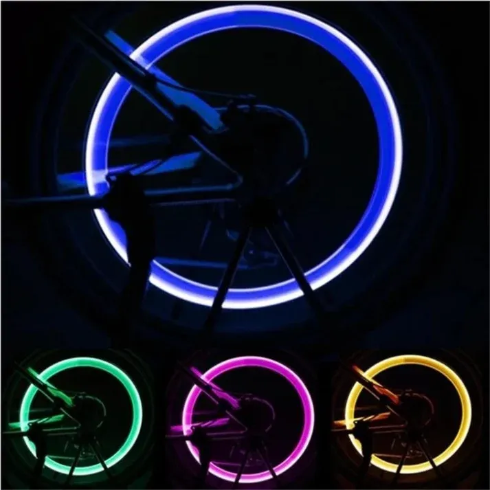Bike Motorcycle LED Tire Valve Stem Light