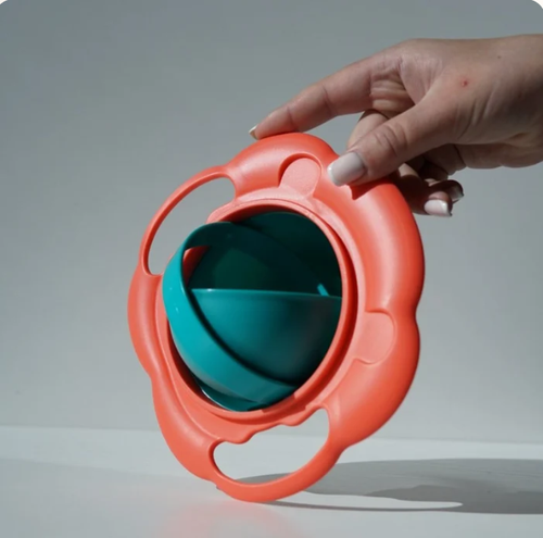 Lion Shape 360° Rotating Gyro Bowl