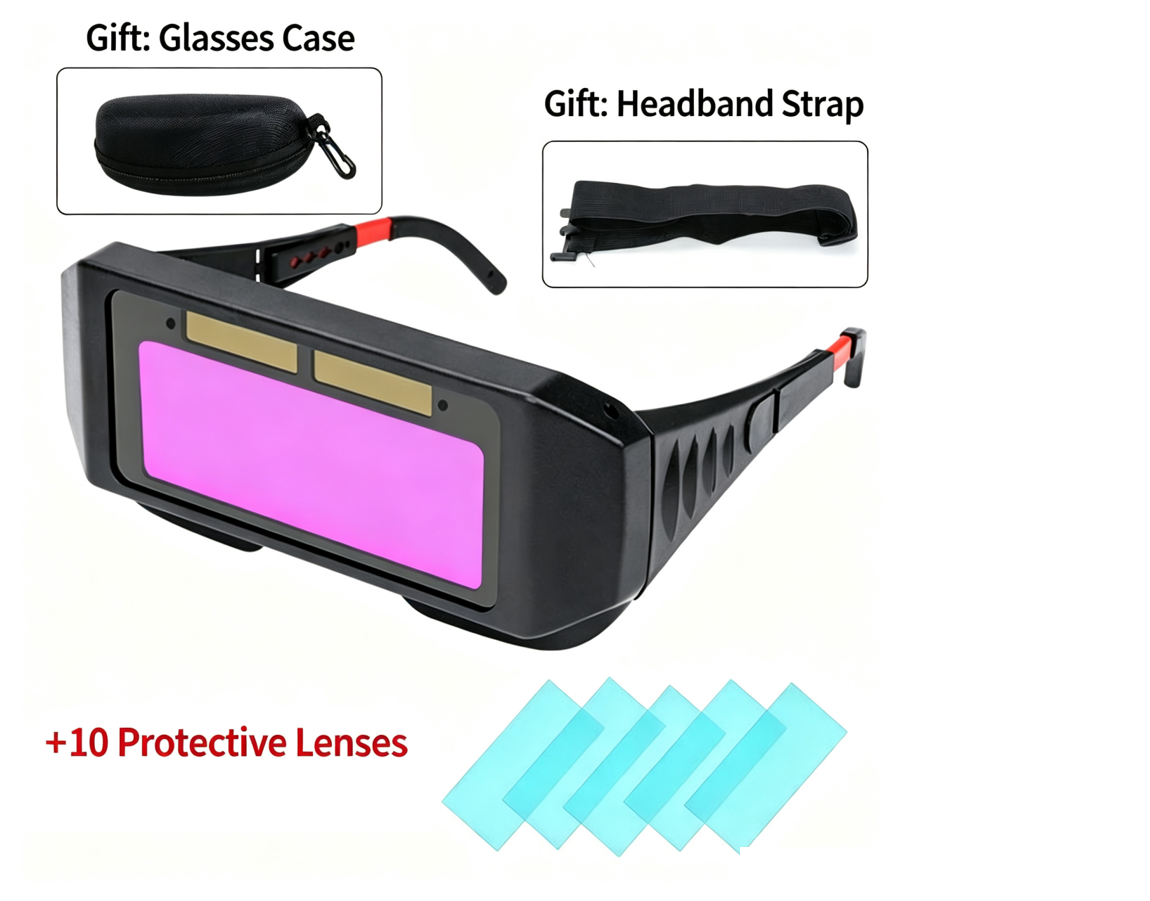 Auto Dimming Welding Glasses