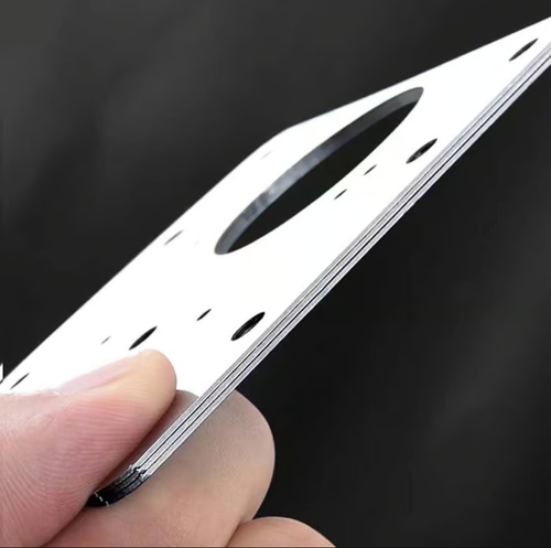 Cabinet Hinge Repair Plate with Screws