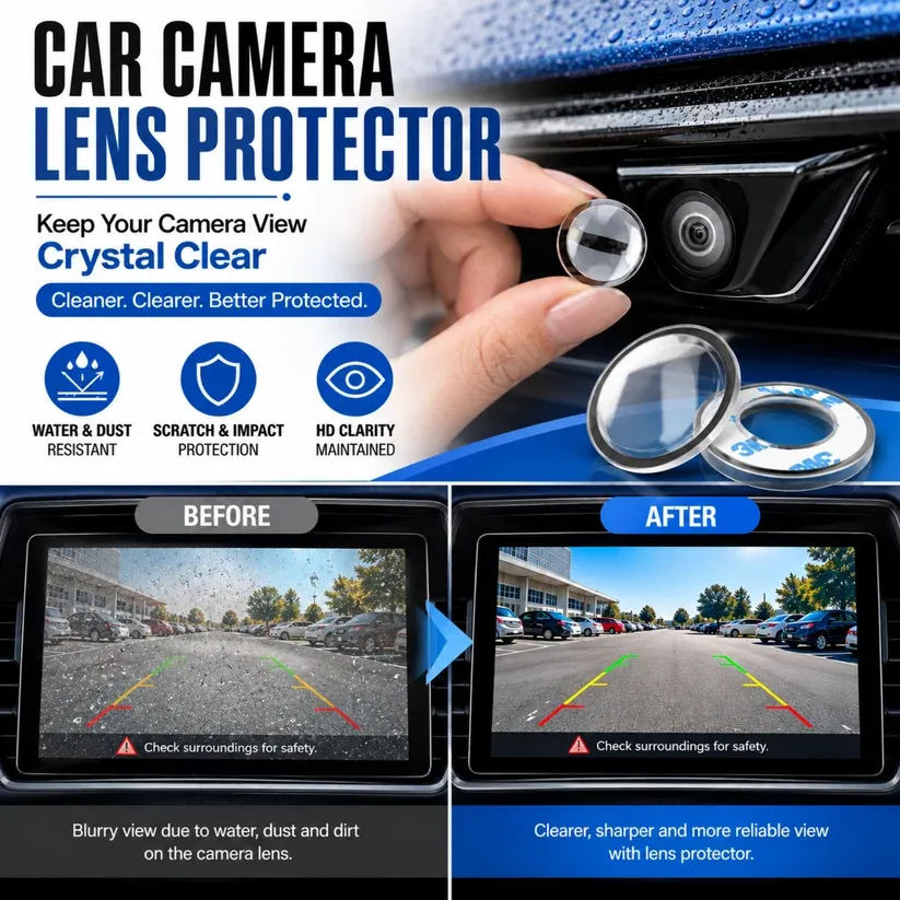 Car Camera Lens Protector-2Pcs