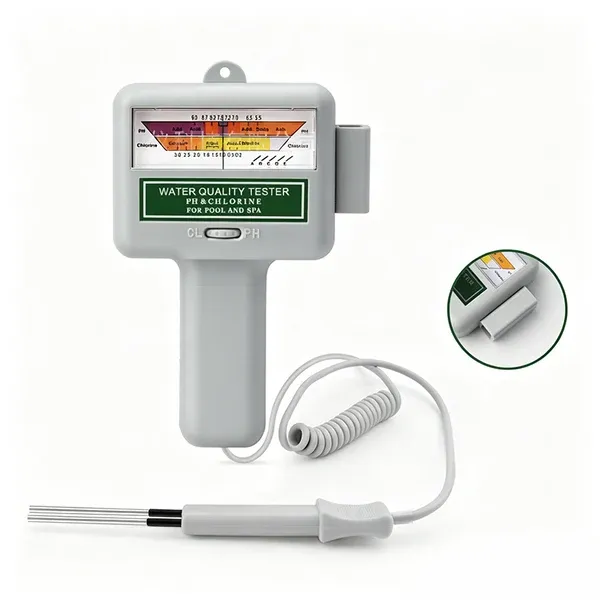 2-in-1 Pool Water pH & Chlorine Tester
