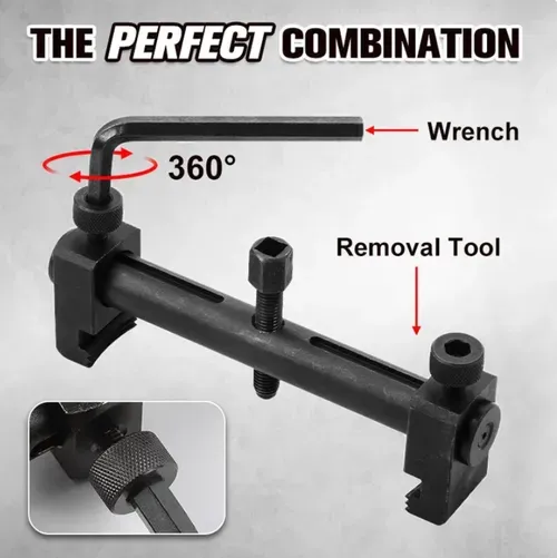 Adjustable Crankshaft Pulley Removal Tool